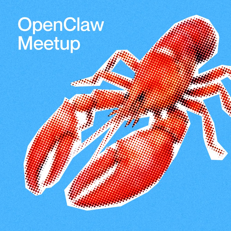 The Luma poster for OpenClaw meetup #2